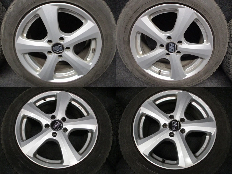17" MSW OZ Alufelgen Allwetterreifen 225 55 Audi A6 4G A7 8x17 ET35 5x112 - Bild 2 von 4