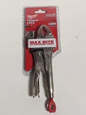 48-22-3607 7" Torque Lock Curved Jaw Locking Pliers W/ Max Bite Milwaukee