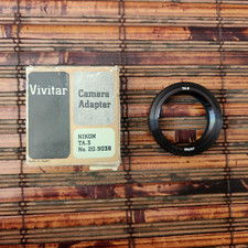 VIVITAR CAMERA ADAPTER NIKON TA-3 No 20-9038