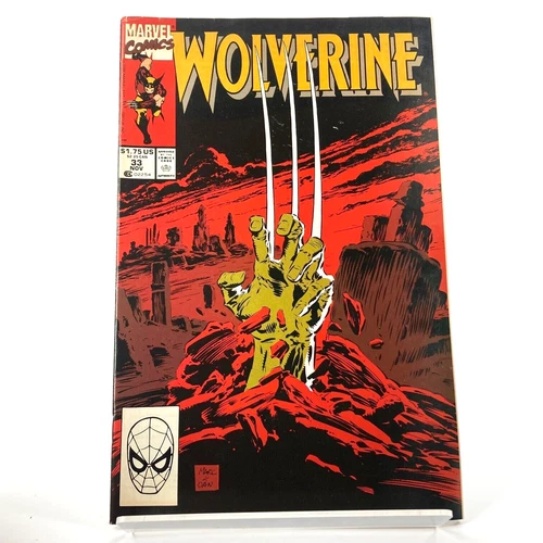 Wolverine Issue 33 - 1990 - Original Vintage Comic - Marvel Comics D938