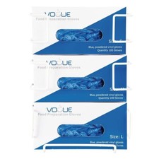 Vogue Disposable Glove Dispenser, 3 tier, White, Size: 360 x 260 x 105mm, Wall 