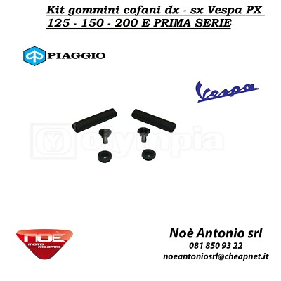 Gommini Scocca Olympia Per Vespa PX 125/150/200 E Prima Serie