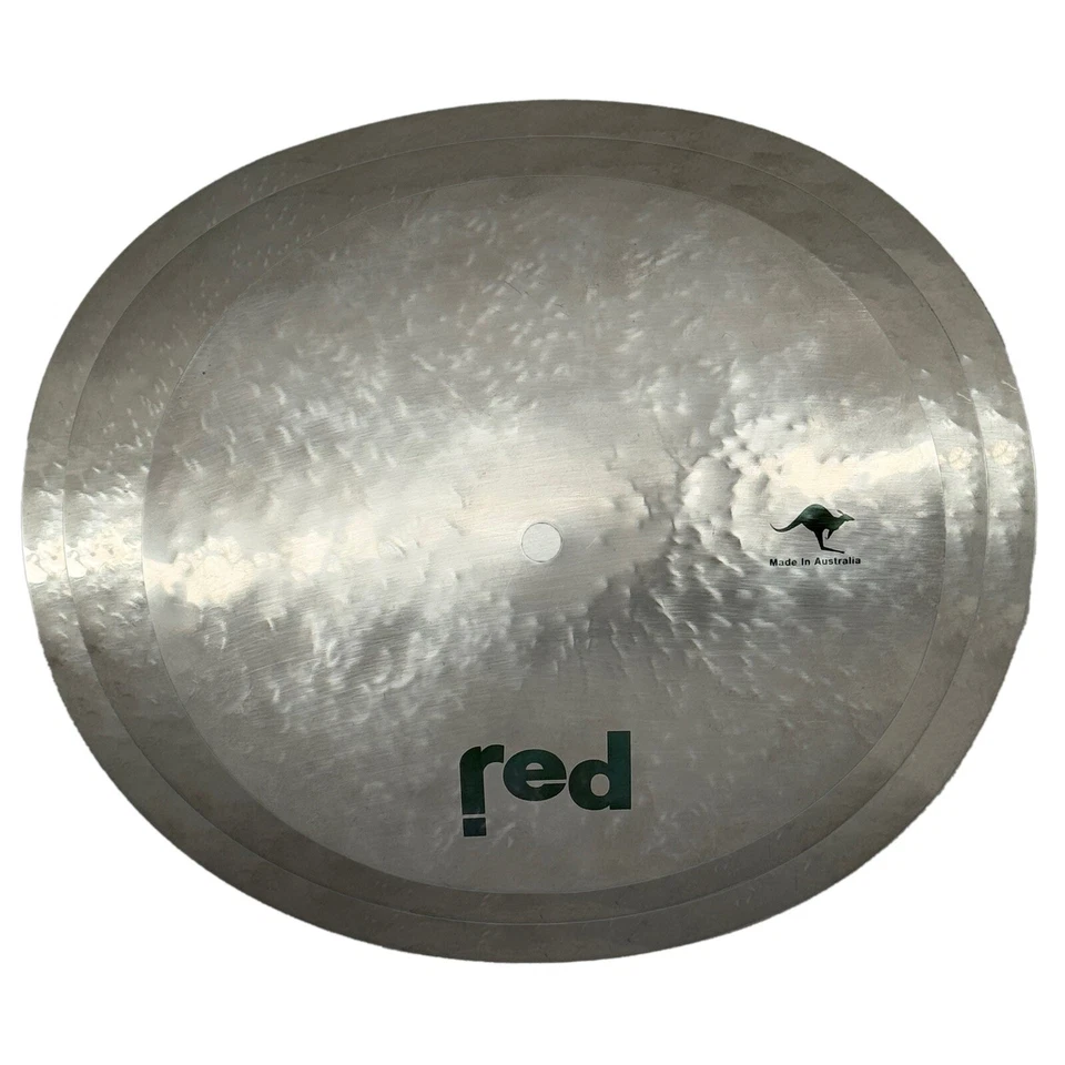 Red Cymbals Clap Stack Stainless Steel Hand Hammered MADE IN Australia 🇦🇺 - image 2 of 2