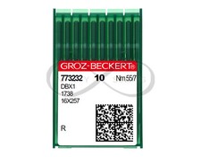 Groz Beckert DBx1 1738 16x257 R DB1 Industrial Sewing Machine Needles All Sizes