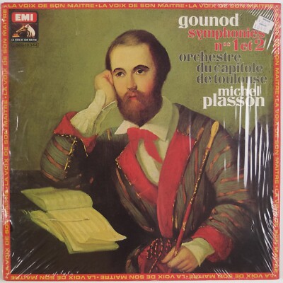 CHARLES GOUNOD: Two Symphonies, Michel Plasson EMI France LP NM Vinyl