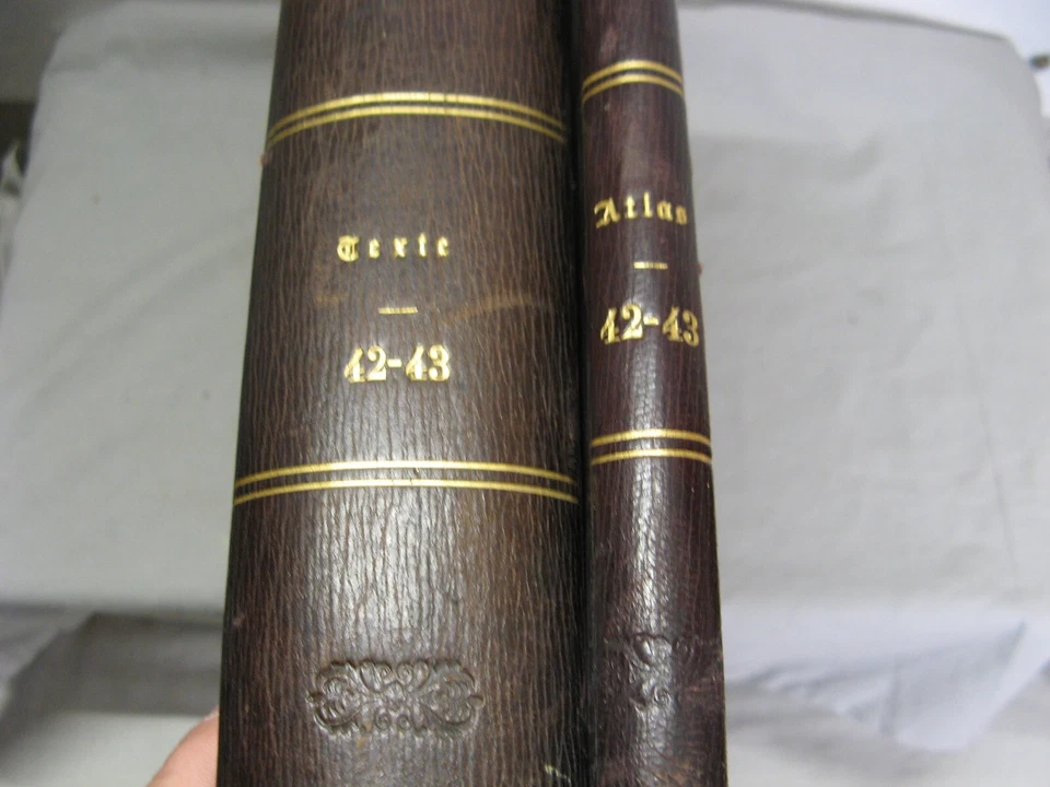 Rare 2 grands ouvrages Génie Civil de 1902-1903 Texte et plans architecture - Photo 4/4