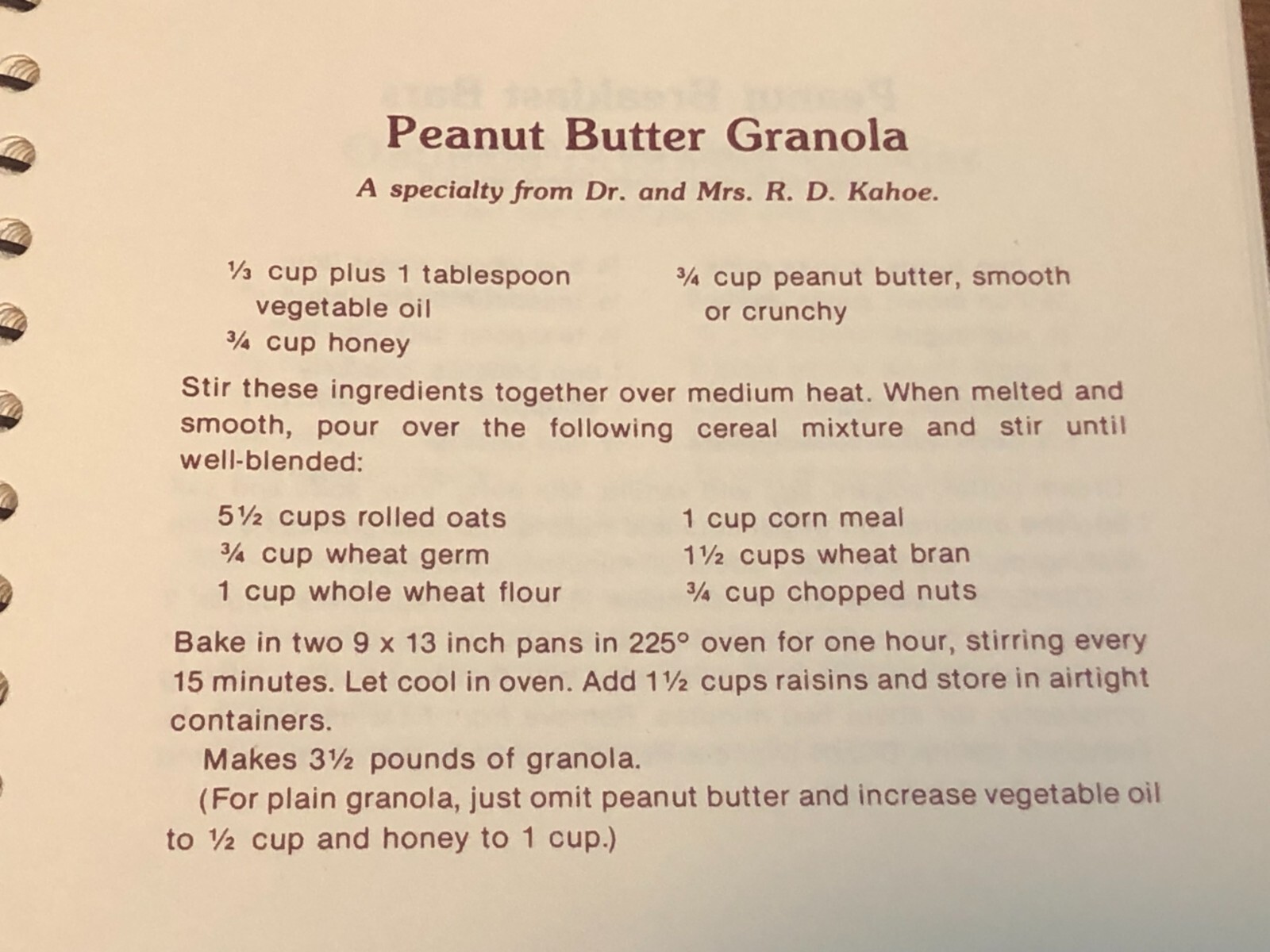 Weisenberger Mill Cookbook II Breads Flour Kentucky Specialties Midway