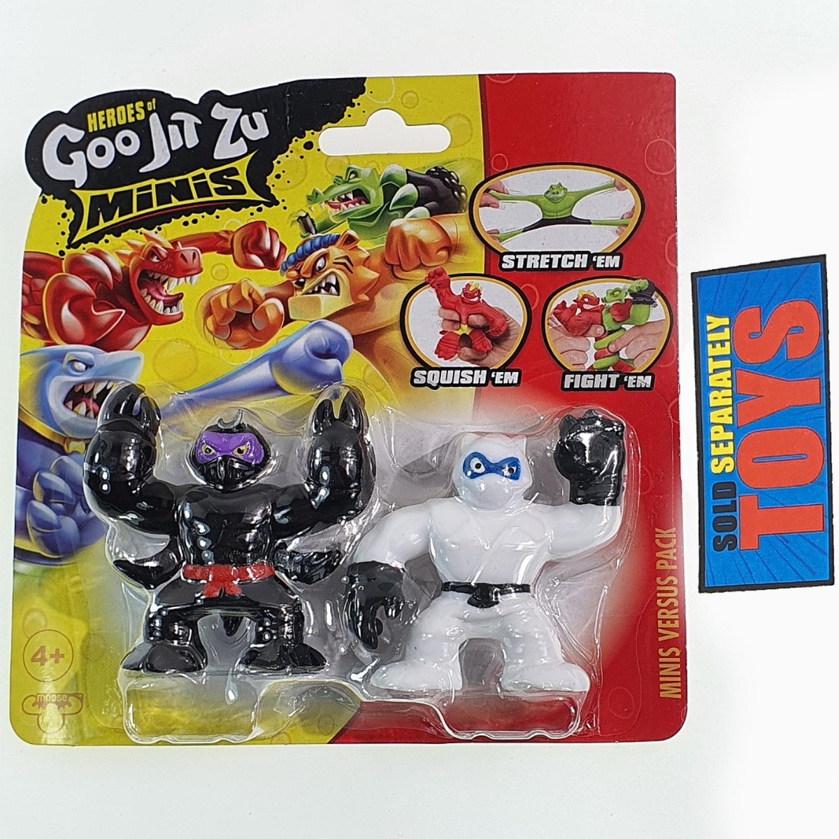 Heroes of Goo Jit Zu PANTARO Vs SCORPIUS minis versus pack squish
