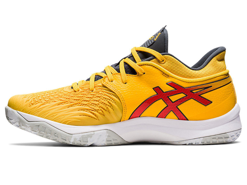 ASICS Basketball Shoes UNPRE ARS LOW Saffron/White Unisex Basketball