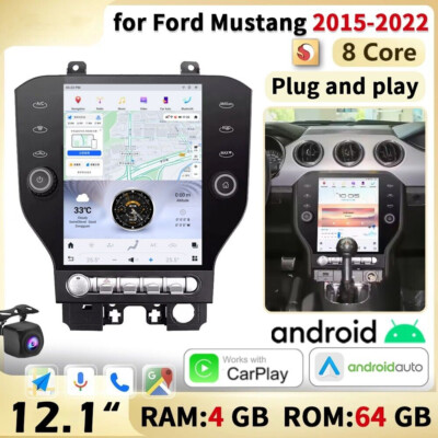 Android 13 Car Stereo Radio Gps Navi Receiver Carplay For Ford Mustang 2015-2022