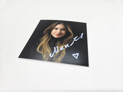 Mariia Maksina signed Foto 10x10 Autogramm (885)