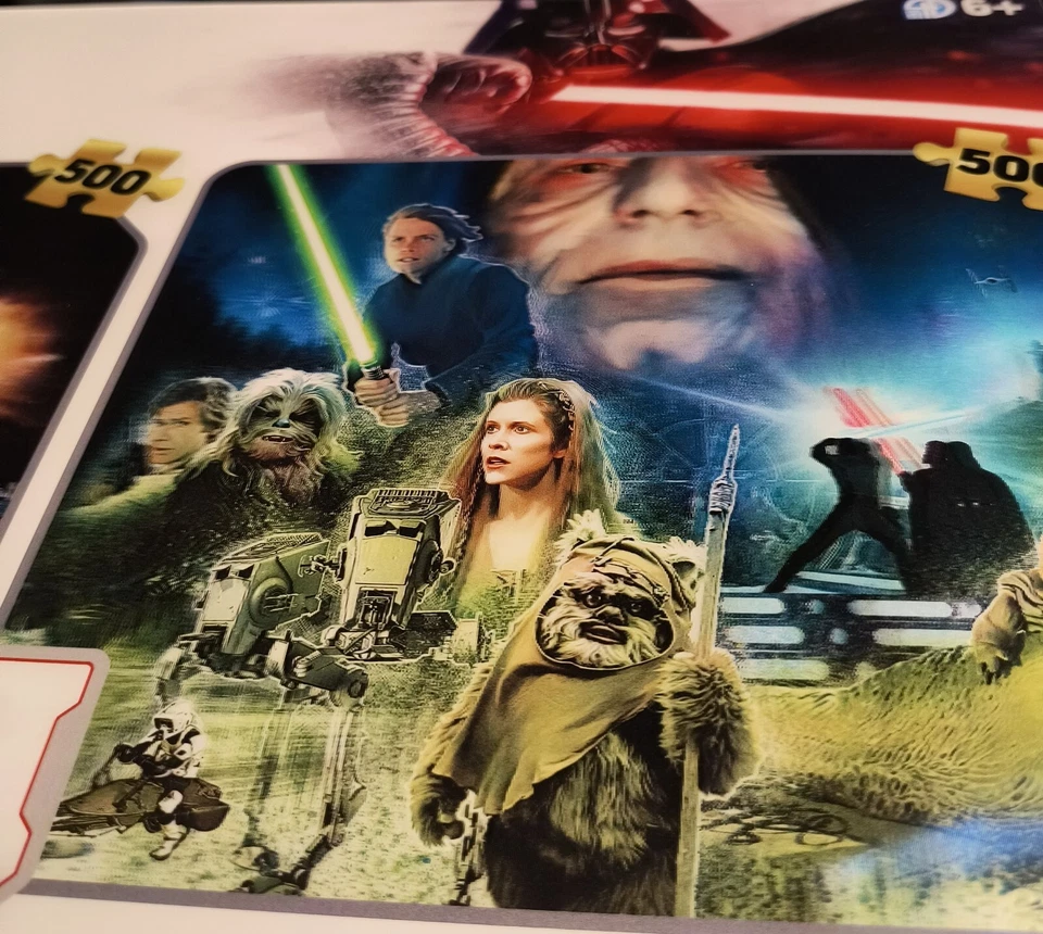 Juego de 2 rompecabezas 3D de Star Wars de 4D Cityscape Inc. Foto 2 de 4