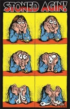 Stoned Agin! by: R. Crumb Poster 24x36 inches