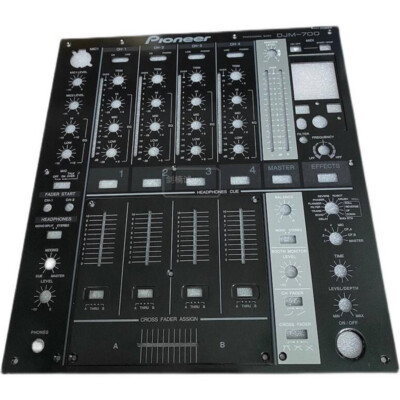 Metal Control Panel Black Faceplate Parts For Pioneer DJM-700 