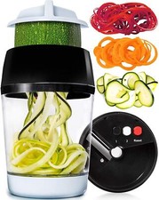 Spiral Slicer Spiralizer Vegetable Cutter Zucchini Pasta Noodle Spaghetti Maker