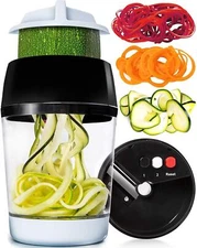 Spiral Slicer Spiralizer Vegetable Cutter Zucchini Pasta Noodle Spaghetti Maker