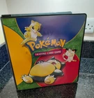 Vintage Pokemon 3 Ringed Binder Snorlax 1999 With Insert Wizards Of The Coast