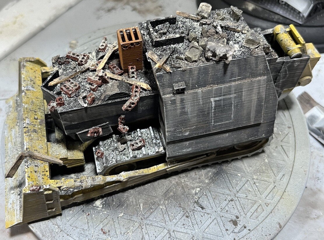 Large 7” Custom Detailed Killdozer Model Only (Pre Order) | eBay