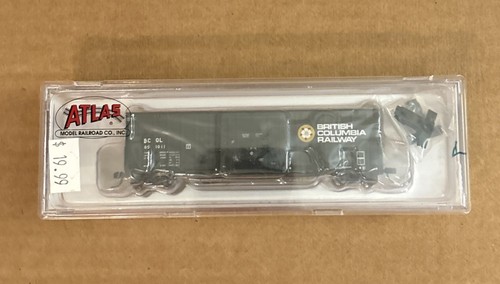 Nuevo de Lote Antiguo Atlas BRITISH COLUMBIA RAILWAY 851014 Escala N Carro de Caja - 50 002 142 | Condition: Used
