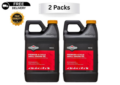 Briggs & Stratton 4-Cycle 48 Oz Oil SAE-30 for Small Engines pack of 2 Free Ship