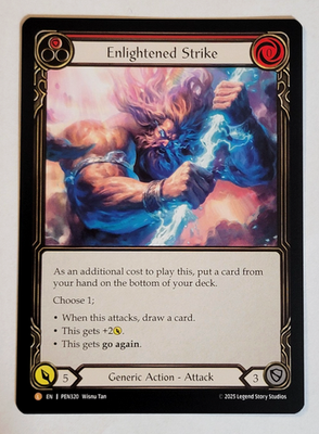 Fab Enlightened Strike 英語版3枚セット ENLIGHTENED STRIKE (RED) NM! *FAB - COMPENDIUM OF RATHE* | eBay