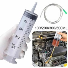 500cc Car Oil Fluid Extractor Fluid Syringe Pump Manual Suction Transfer Filling
