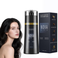 New 3 in 1 Hair Dye Shampoo Nova Hair Instant Color Dye Shampoo Plants Essence