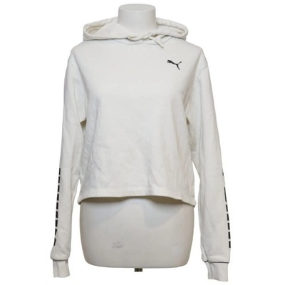 Puma, Kapuzenpullover, Größe: 38, Weiß, Damen #U9v