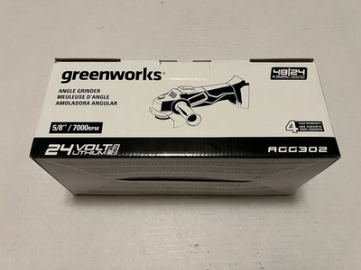 #ad Brand New Greenworks 48V 24V Dual Volt 4 1 2quot; Angle Grinder Tool Only AGG302 $45.00