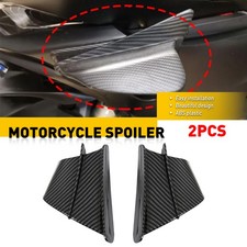 Motorcycle Winglet Spoiler Wing Carbon Fiber for Yamaha YZF BMW Suzuki Kawasaki