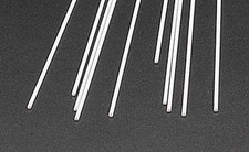 Plastruct 90855 .040" x 10" Round Styrene Rod Pack of 10 
