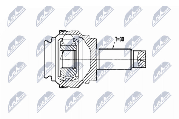 NTY Gelenksatz, Antriebswelle NPZ-BM-031 FüR BMW-image