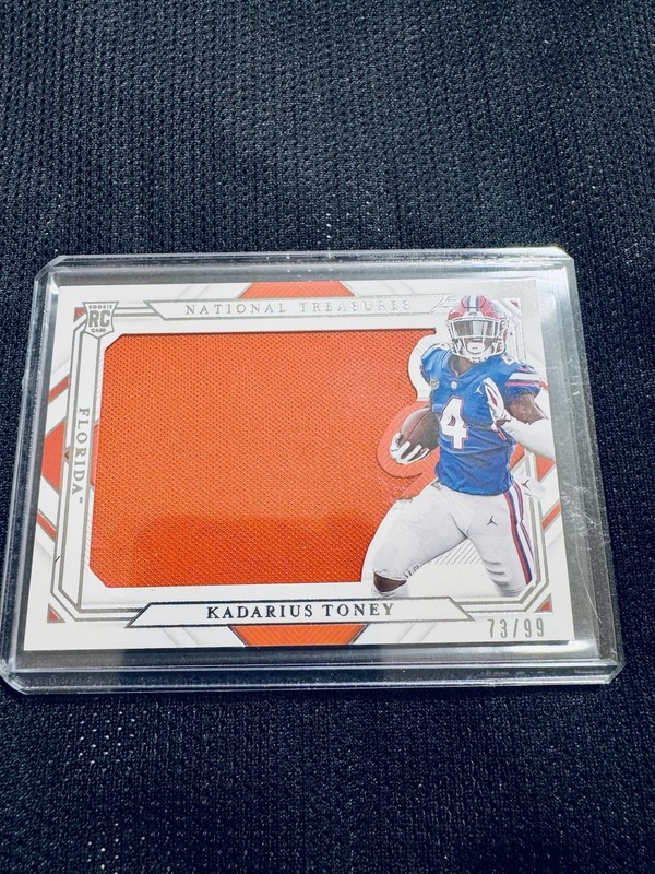 Panini 2021 NT Collegiate Rookie Silhouettes Toney RS11 RC /99