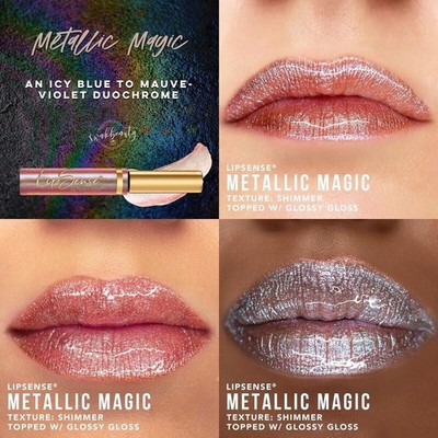 Lipsense Metallic Magic Long Lasting Liquid Lip Color by SeneGence New & Sealed
