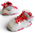 Air Jordan 7 Retro TD "Hare 2.0" Style 705418-104 Sz 7c — photo 4