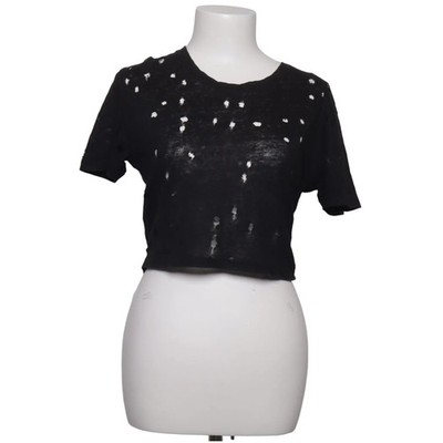 IRO, T-shirt, Größe: XS, Schwarz, Einfarbig, Damen #g0w