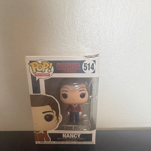 Funko Stranger Things Nancy Wheeler Pop! Vinyl Figure #514 Television Multicolor