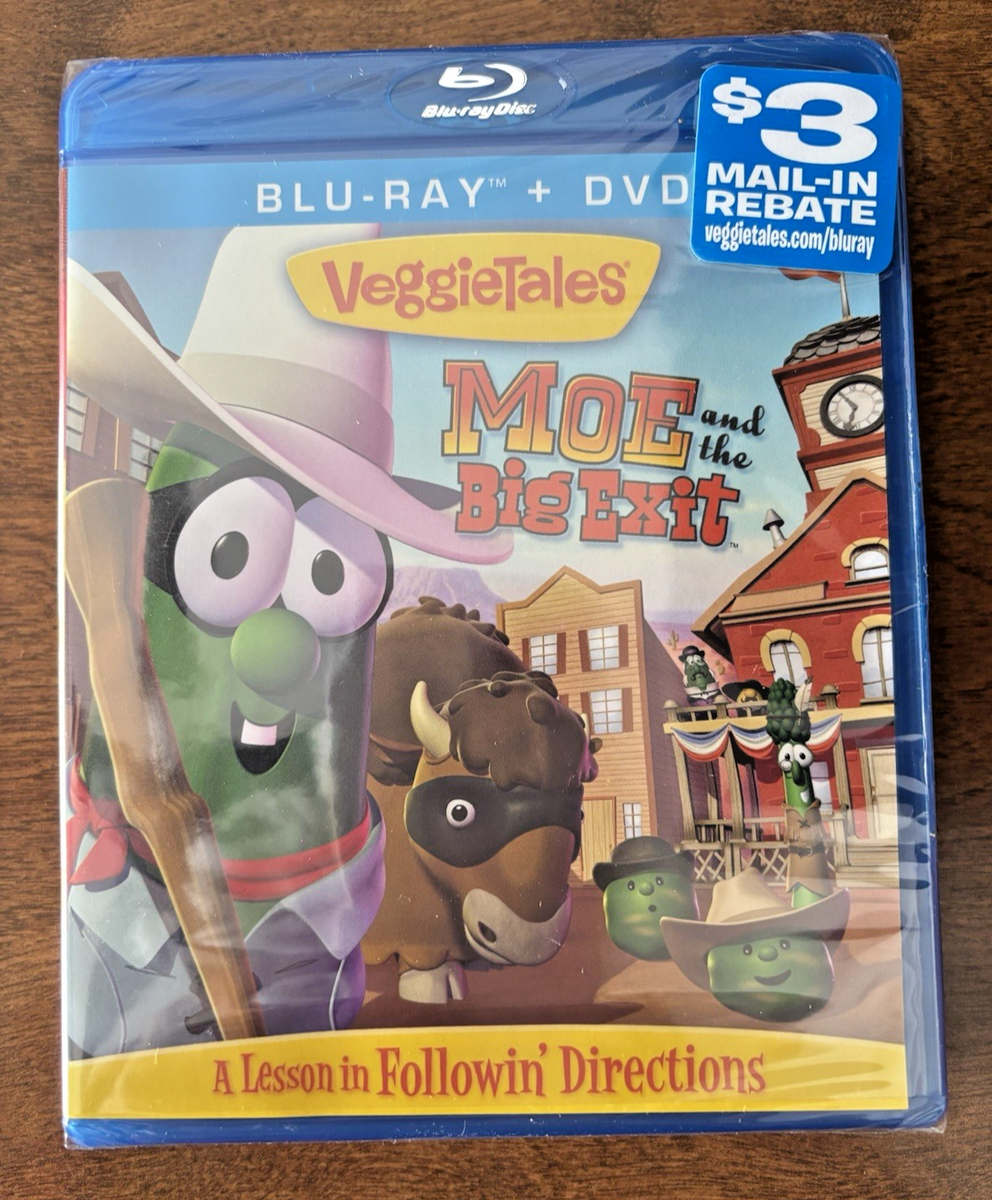VeggieTales - Moe and the Big Exit (Blu-ray Disc, 2012, 2-Disc Set
