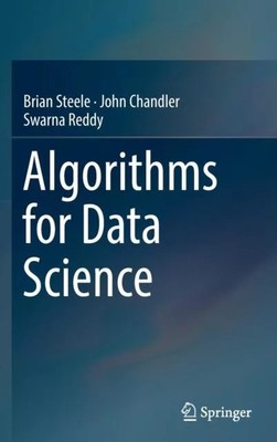 Algorithms for Data Science Swarna Reddy Hardback Springer Intern