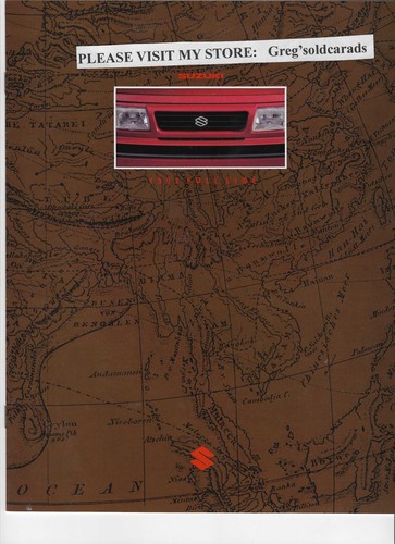 Original 1991 Suzuki Sidekick, Samurai, and Swift Dealer Sales Brochure