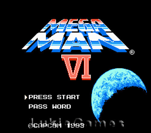Mega Man VI 6 - Rare NES Nintendo Game Megaman