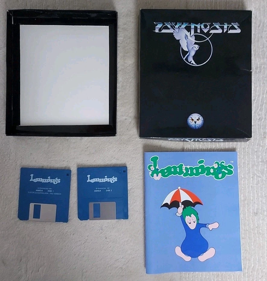 Lemmings - Psygnosis - Amiga - Unvollständig