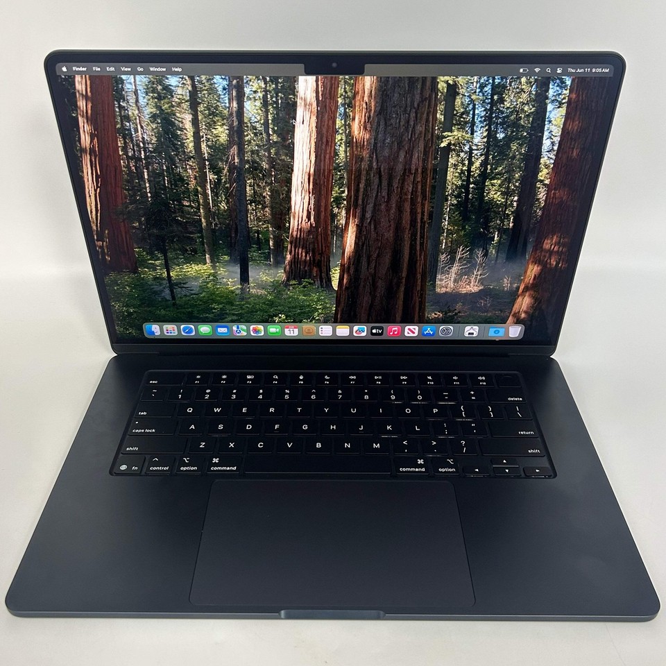 Apple MacBook Air 15" Midnight M4 10C GPU, 16GB RAM 256GB A3241 - 100% BH
