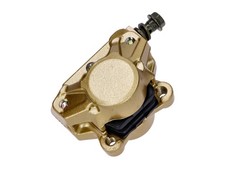 Rear brake caliper gold for Yamaha Aerox, Beta Ark, Aprilia SR, Malaguti F12