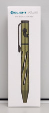 Olight OPen Mini Bolt Action Pen 3.7" Long Aluminum EDC OD Green, New Sealed
