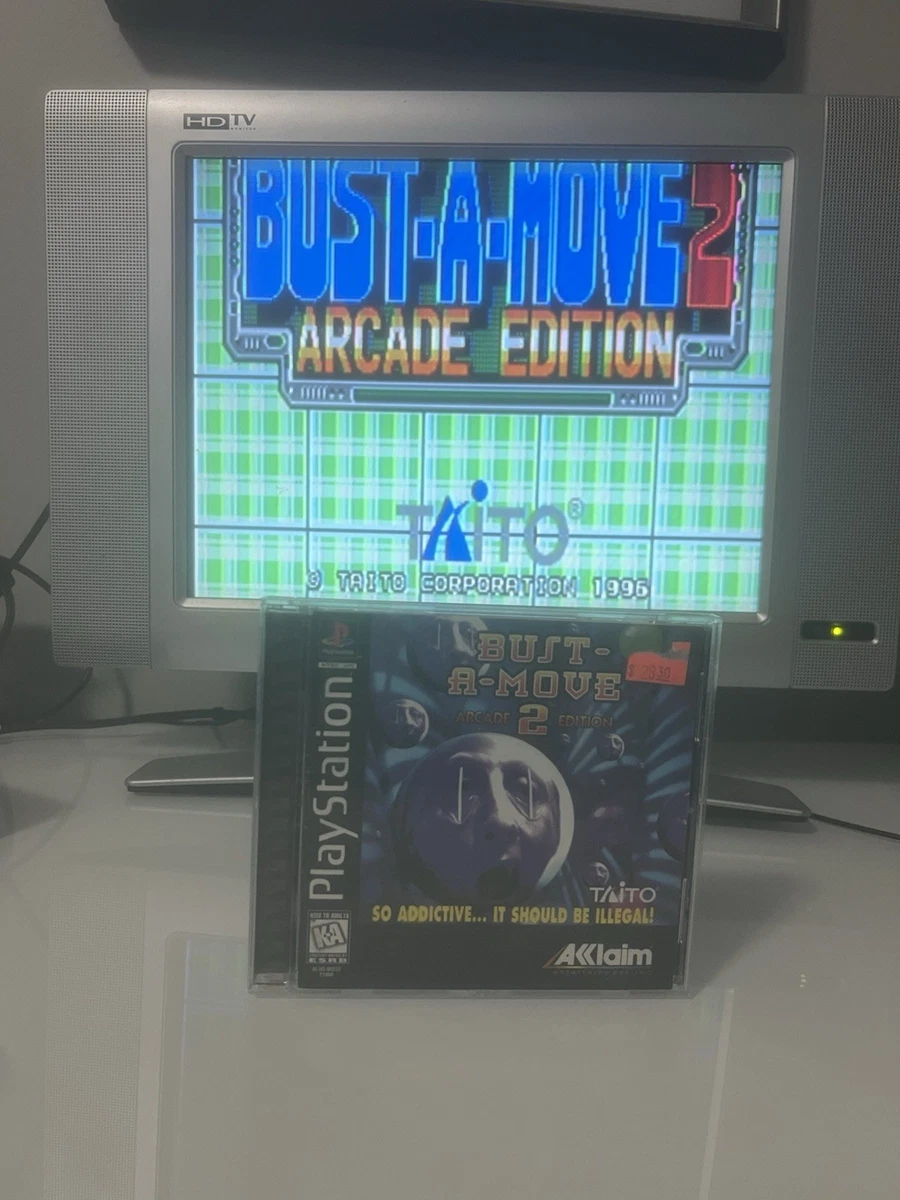 Bust A Move 2 Arcade Edition Sur PS1 - CD Seul (compatible PS2/PS3)