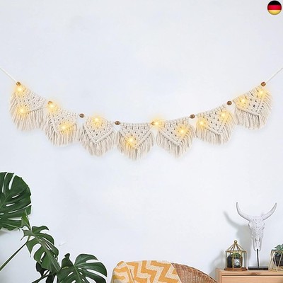 IHONYI Boho Deko - Makramee Wandbehang,Wandteppich Chic Tapisserie