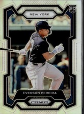 2024 Panini Prizm Everson Pereira #185 Silver Prim RC