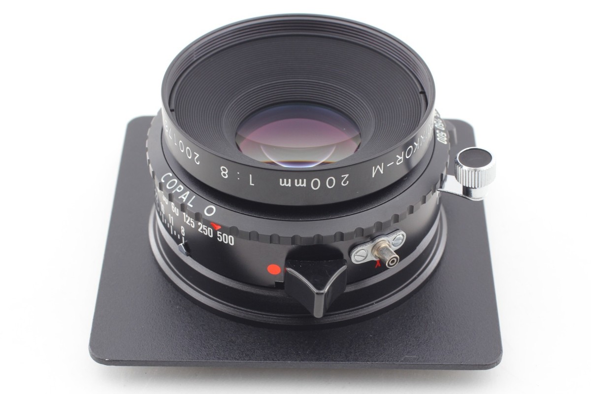 わ*ん様 [美品] 大判カメラレンズ　ニッコールM 200mm F8S 後期型 わ*ん様 [美品] 大判カメラレンズ ニッコールM 200mm F8S 後期型