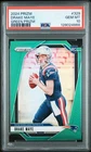 2024 PANINI PRIZM GREEN PRIZM #329 DRAKE MAYE ROOKIE RC PSA 10